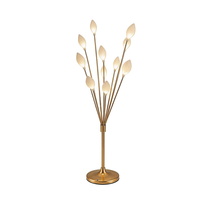 Gold Floor Lamp with Adjustable Light – Elegant Olive Fruit Design for Weddings, Two Sizes and Color Temperatures 10