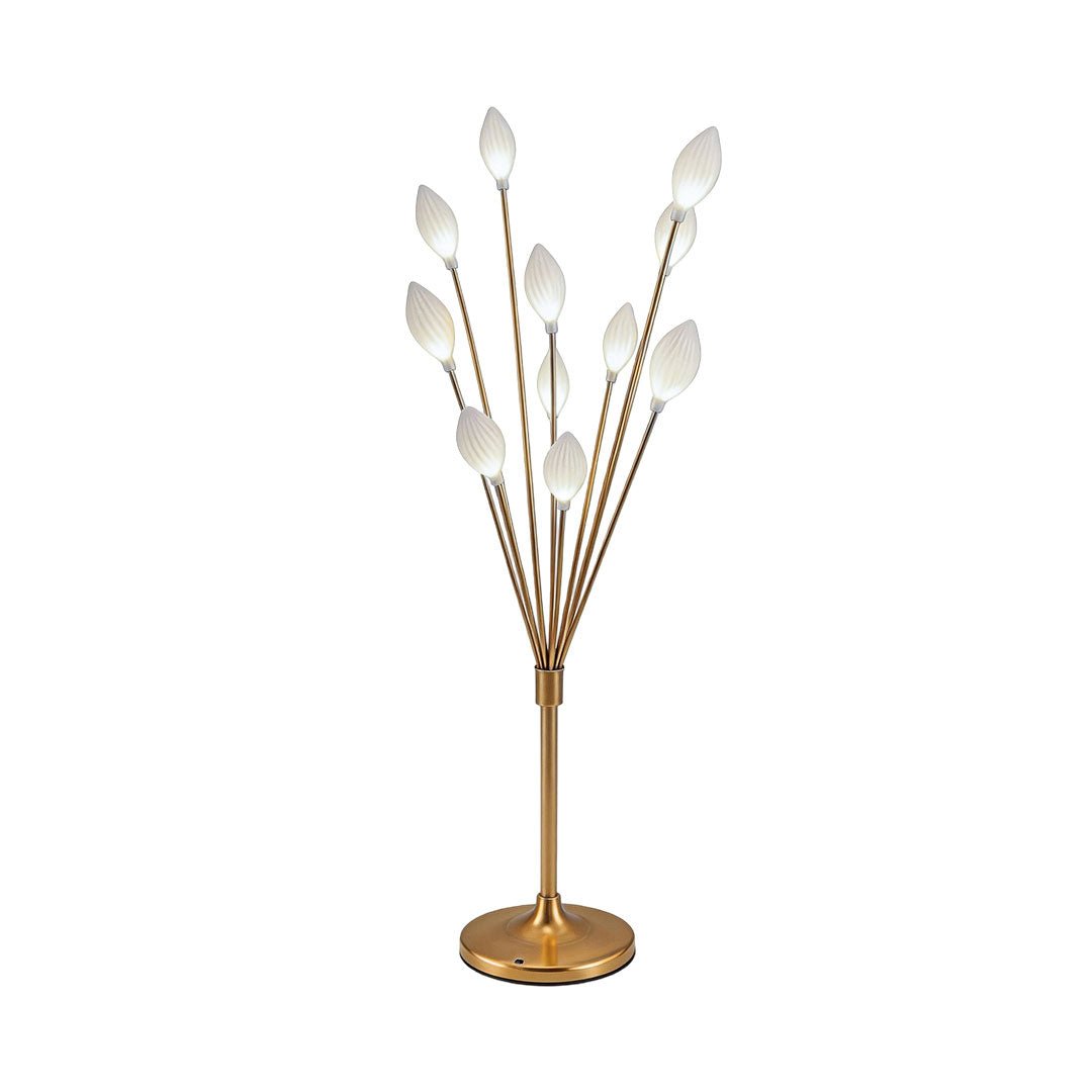 Gold Floor Lamp with Adjustable Light – Elegant Olive Fruit Design for Weddings, Two Sizes and Color Temperatures 11