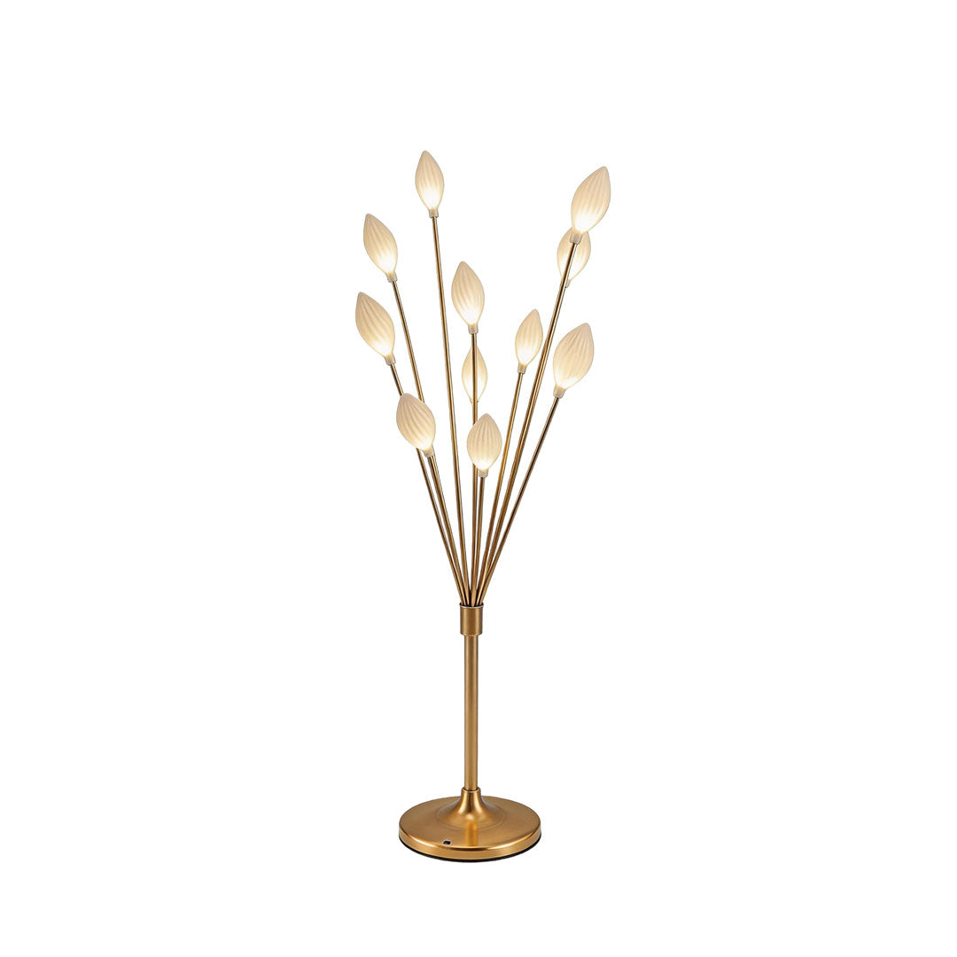 Gold Floor Lamp with Adjustable Light – Elegant Olive Fruit Design for Weddings, Two Sizes and Color Temperatures 9