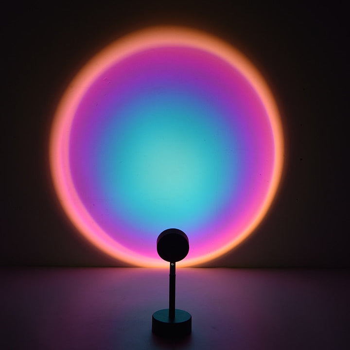 Golden Hour Sunset Lamp – Ambient Light Projector for Cozy Home Decor with Soft Glow Effect 2