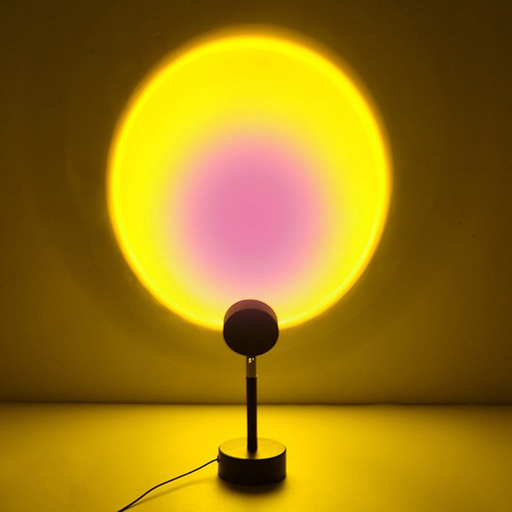 Golden Hour Sunset Lamp – Ambient Light Projector for Cozy Home Decor with Soft Glow Effect 3