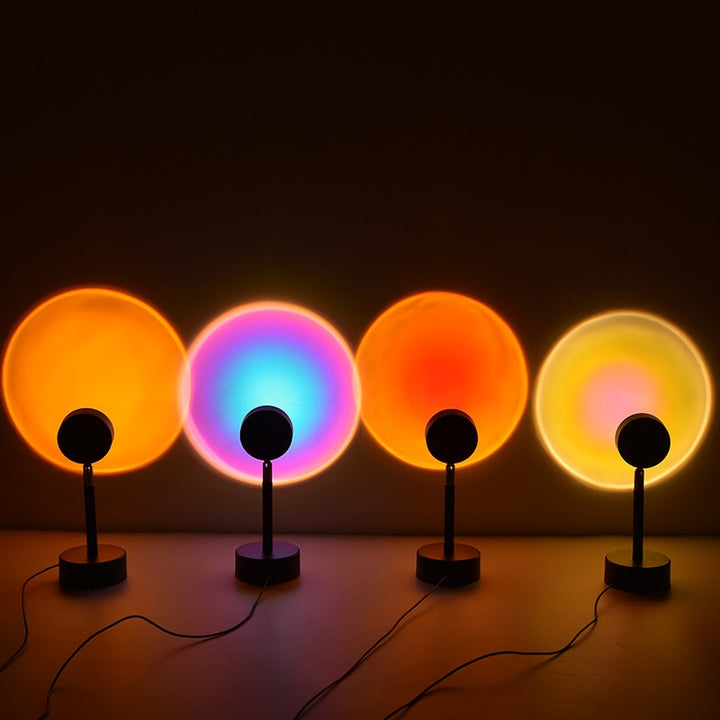 Golden Hour Sunset Lamp – Ambient Light Projector for Cozy Home Decor with Soft Glow Effect 5