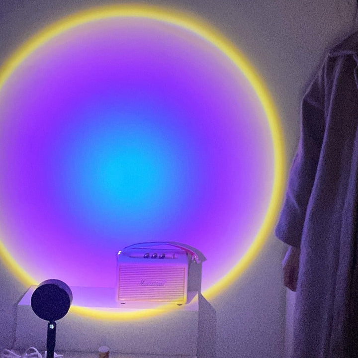 Golden Hour Sunset Lamp – Ambient Light Projector for Cozy Home Decor with Soft Glow Effect 6