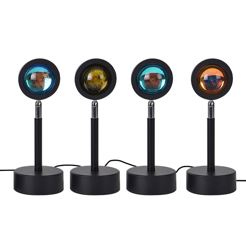 Golden Hour Sunset Lamp – Ambient Light Projector for Cozy Home Decor with Soft Glow Effect 7