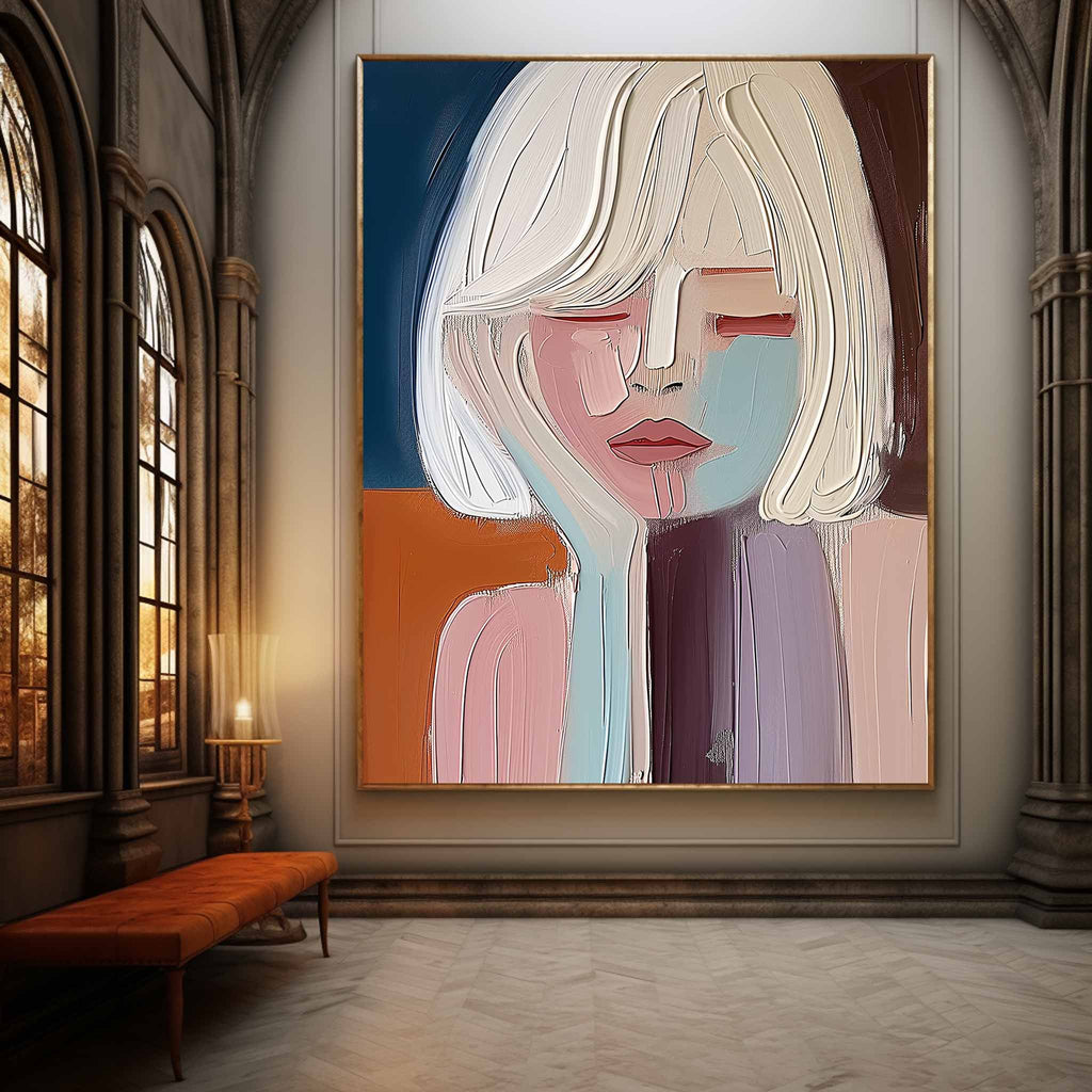 Hand-Painted Canvas Painting Landscape Art - Customizable High-Quality Canvas Wall Art for Home Decor 3