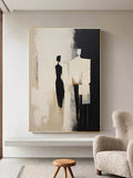 Hand-Painted Contemporary Minimalist Canvas Artwork – Unique Abstract Canvas Wall Art for Modern Interiors 0