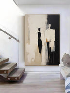 Hand-Painted Contemporary Minimalist Canvas Artwork – Unique Abstract Canvas Wall Art for Modern Interiors 6