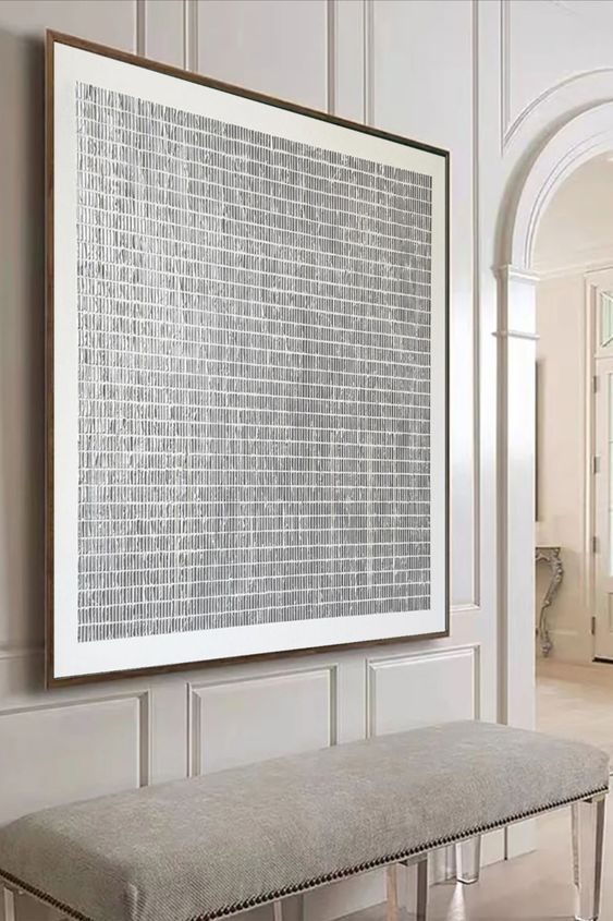 Hand-Painted Wabi-Sabi Abstract Minimalism Canvas Prints – Customizable Wall Art for Unique Home Decor 0