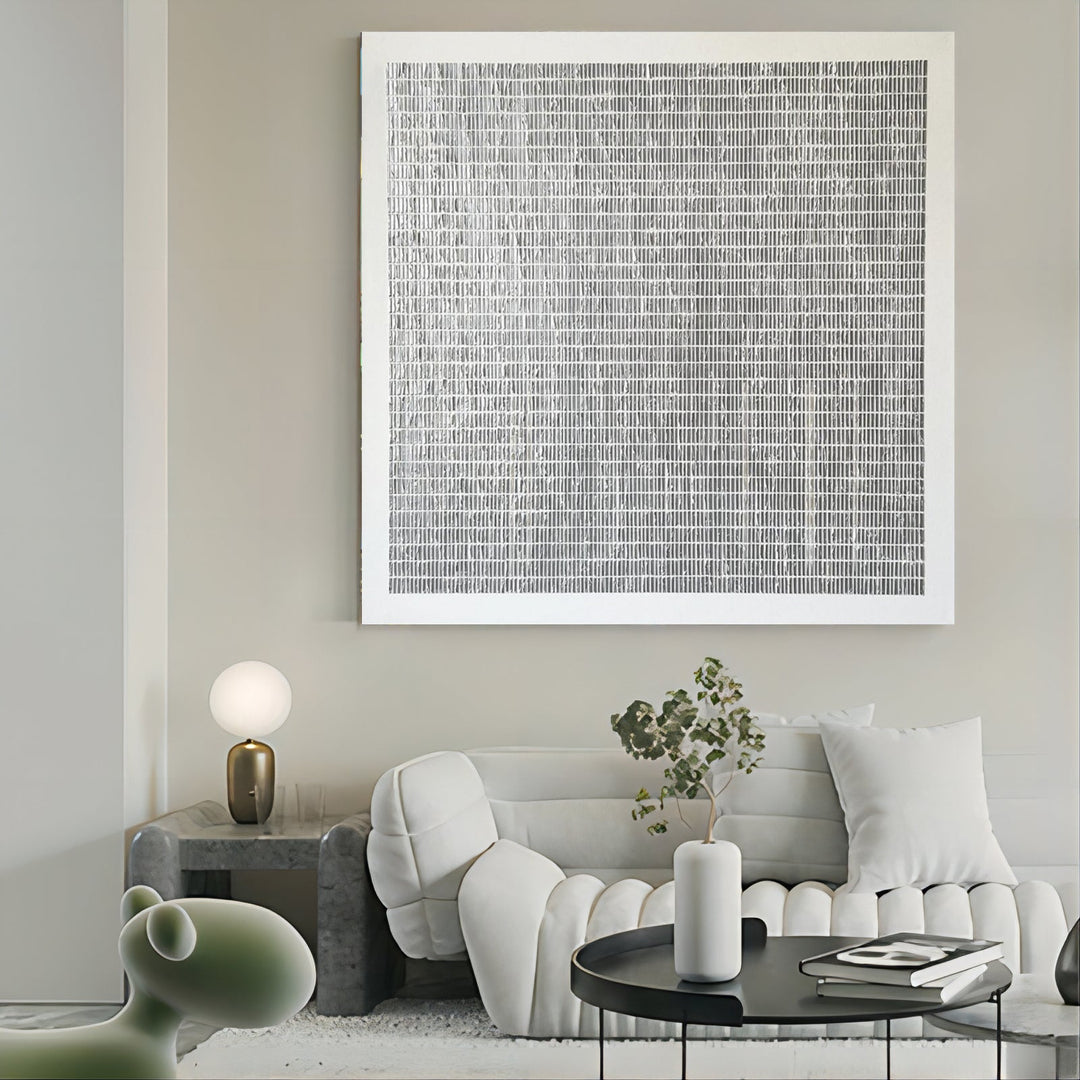 Hand-Painted Wabi-Sabi Abstract Minimalism Canvas Prints – Customizable Wall Art for Unique Home Decor 3