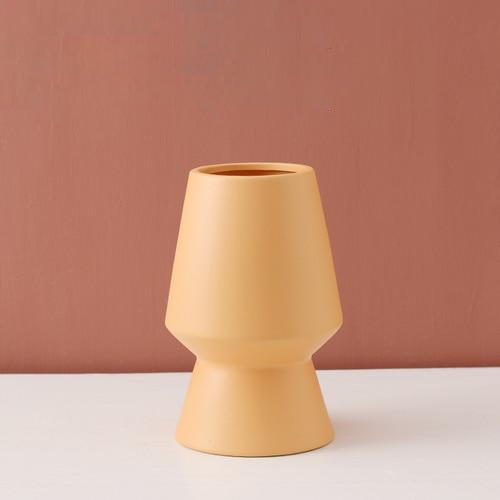 Handcrafted Bright Color Ceramic Flower Vase - Elegant Home Decor 10