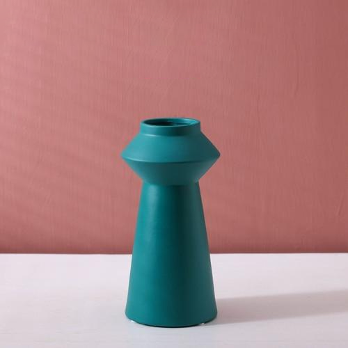 Handcrafted Bright Color Ceramic Flower Vase - Elegant Home Decor 18