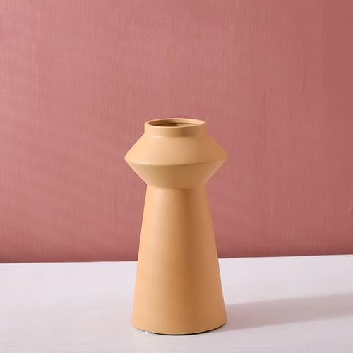 Handcrafted Bright Color Ceramic Flower Vase - Elegant Home Decor 22