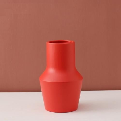 Handcrafted Bright Color Ceramic Flower Vase - Elegant Home Decor 23