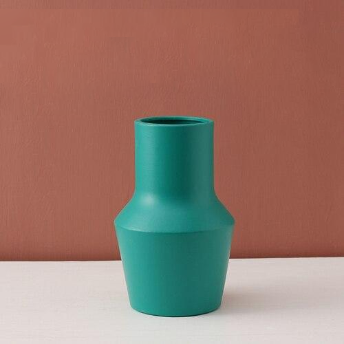 Handcrafted Bright Color Ceramic Flower Vase - Elegant Home Decor 25