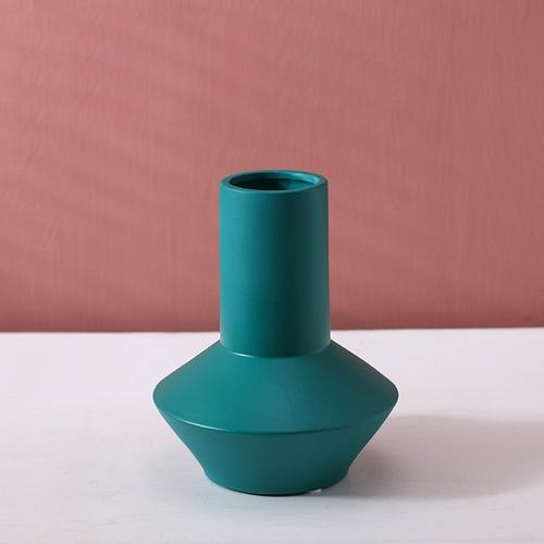 Handcrafted Bright Color Ceramic Flower Vase - Elegant Home Decor 28