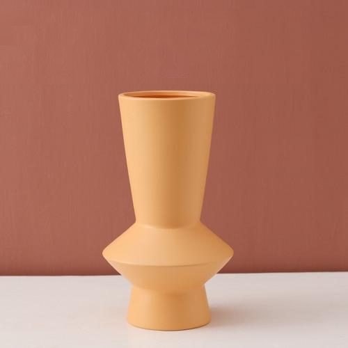 Handcrafted Bright Color Ceramic Flower Vase - Elegant Home Decor 30
