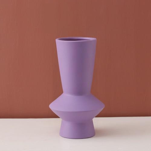 Handcrafted Bright Color Ceramic Flower Vase - Elegant Home Decor 9