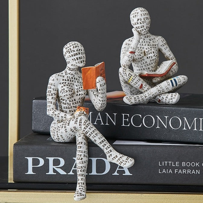 Handcrafted Humanoid Sculptures – Unique Decorative Figurines for Home and Art Lovers 1