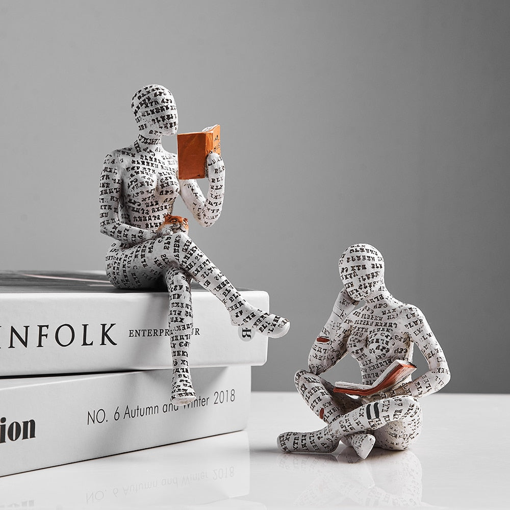 Handcrafted Humanoid Sculptures – Unique Decorative Figurines for Home and Art Lovers 2