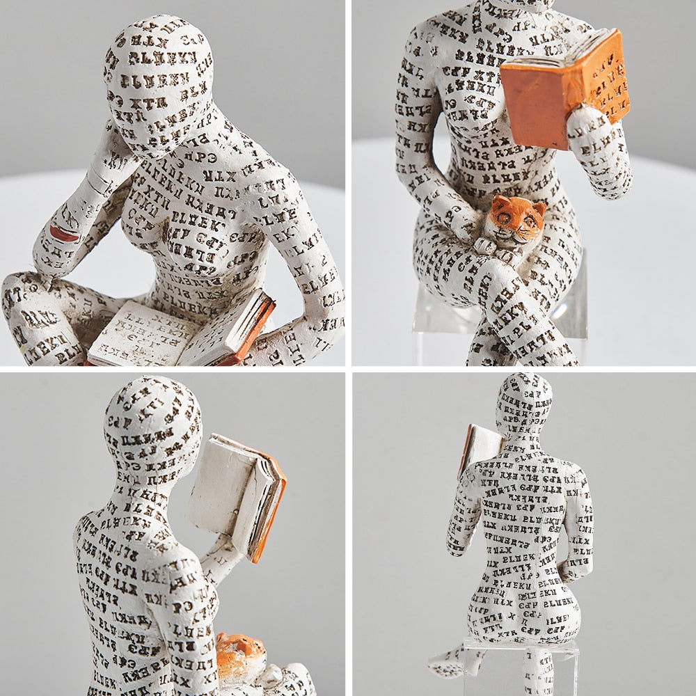 Handcrafted Humanoid Sculptures – Unique Decorative Figurines for Home and Art Lovers 5
