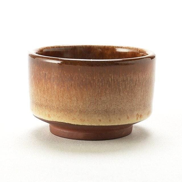 Handmade Japanese Sake Kuri Tea Cup – Purple Clay, 45 ml Capacity 13