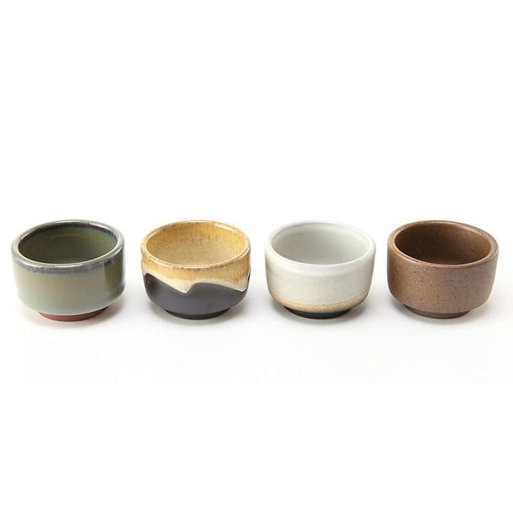 Handmade Japanese Sake Kuri Tea Cup – Purple Clay, 45 ml Capacity 6
