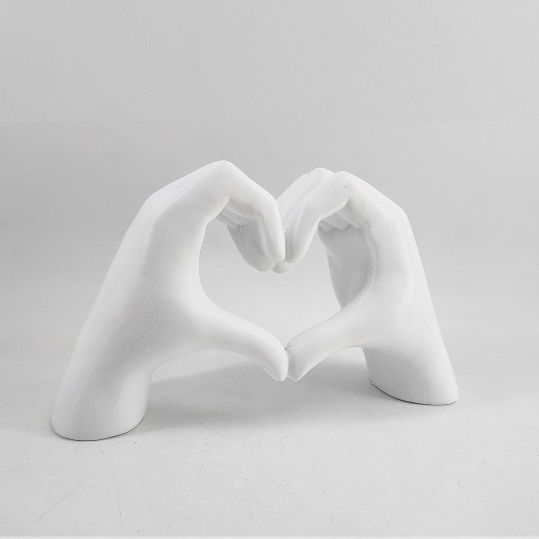 Handmade Wooden Sculpture Art Symbolizing Love – 18.5 cm Hand-Carved Wooden Statue for Unique Home Decor 3