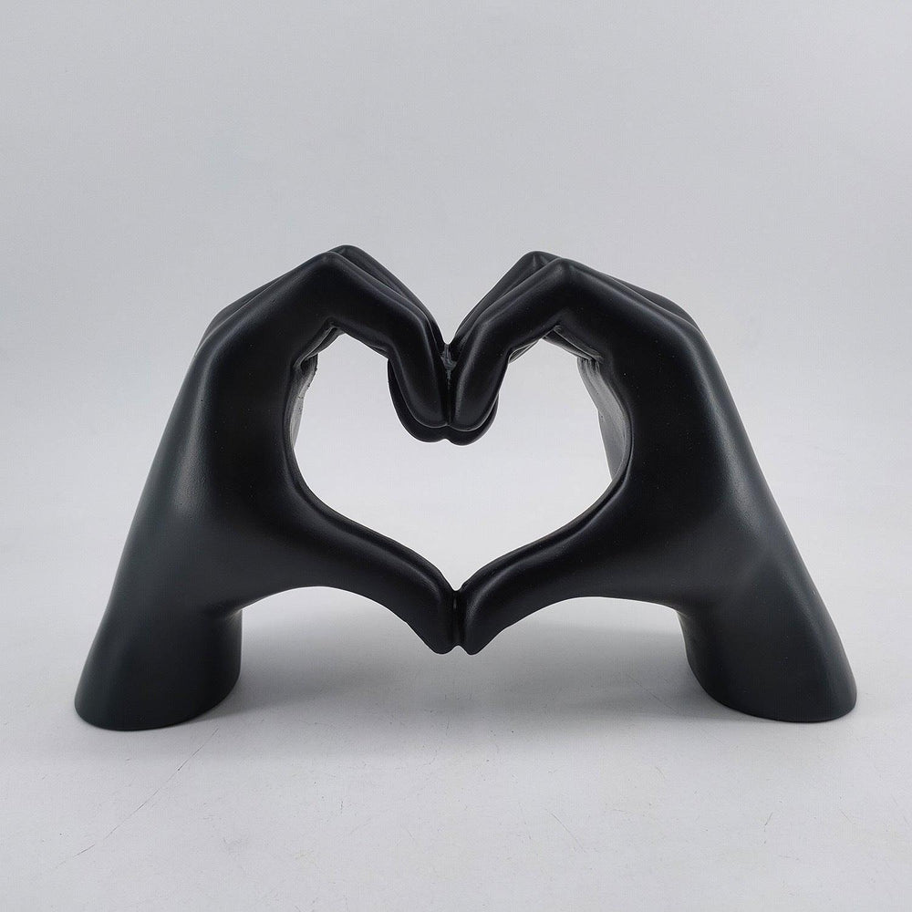 Handmade Wooden Sculpture Art Symbolizing Love – 18.5 cm Hand-Carved Wooden Statue for Unique Home Decor 6