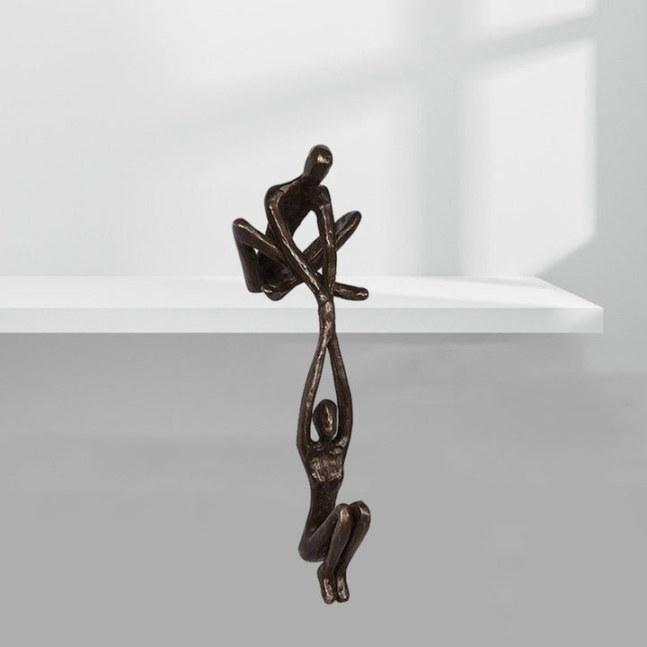 HeartUnity Decorative Statue – Elegant Polystone Symbol of Love and Connection for Home Décor, 20.3 x 10.2 cm 4
