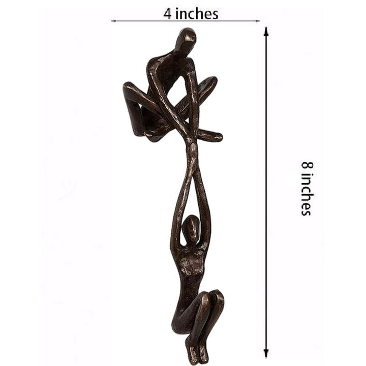 HeartUnity Decorative Statue – Elegant Polystone Symbol of Love and Connection for Home Décor, 20.3 x 10.2 cm 5