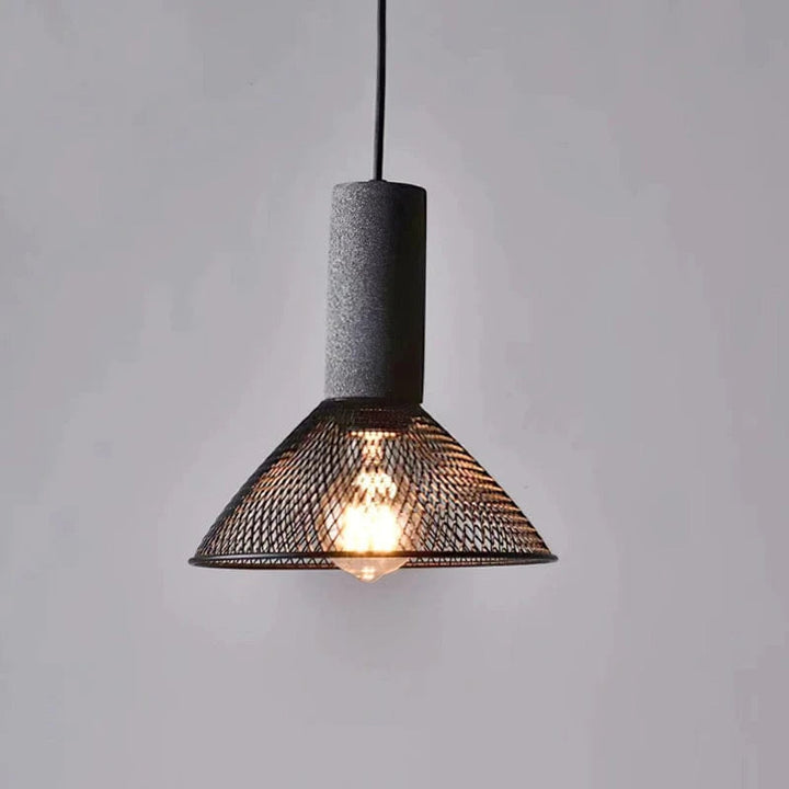 Industrial Pendant Lighting with Concrete and Metal Design – Adjustable Height Hanging Lights for Kitchen Island and Dining Room 5