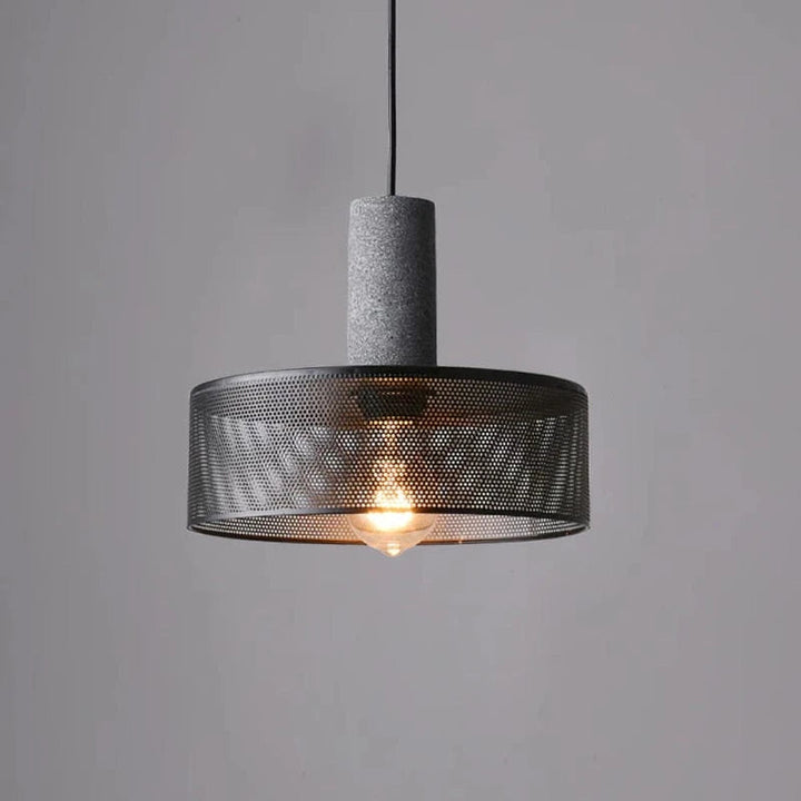 Industrial Pendant Lighting with Concrete and Metal Design – Adjustable Height Hanging Lights for Kitchen Island and Dining Room 8