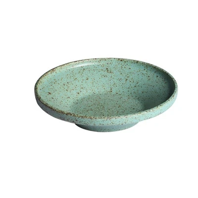 Jade Stoneware Ceramic Dinnerware Set – Vintage Glazed Porcelain with Unique Shapes 11