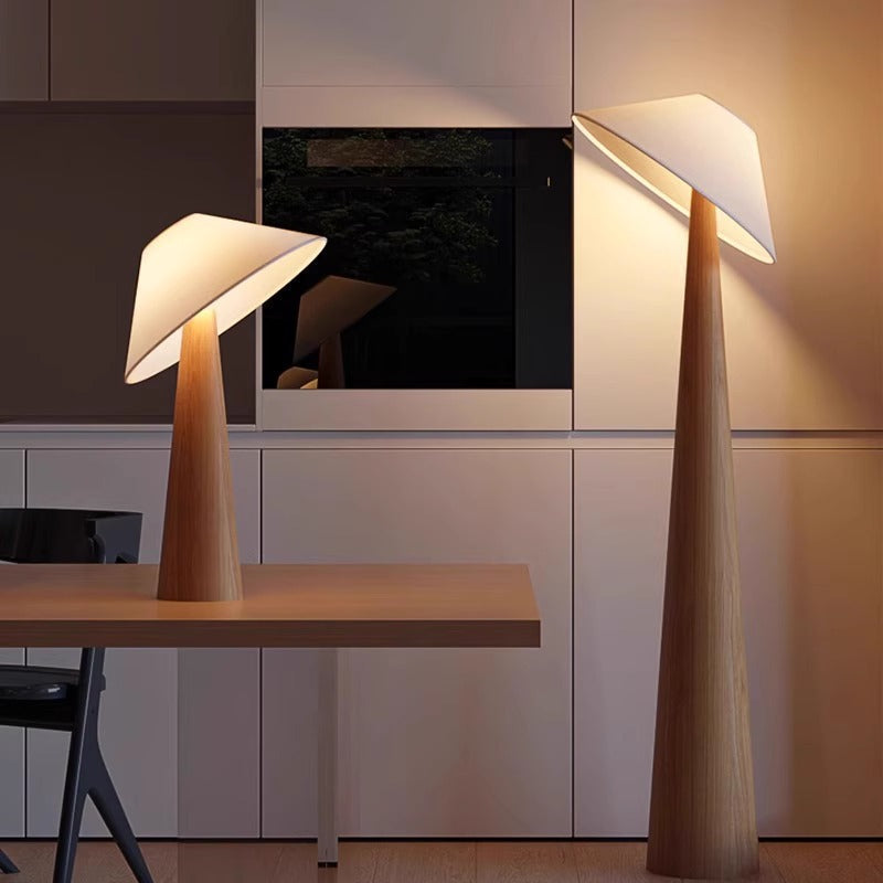 Japandi Floor and Table Lamp – Minimalist Design with Natural Elegance for Relaxing Spaces, Ideal for Living Room and Bedroom 2