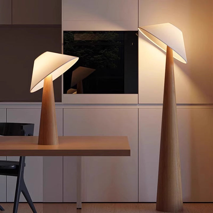 Japandi Floor and Table Lamp – Minimalist Design with Natural Elegance for Relaxing Spaces, Ideal for Living Room and Bedroom 2