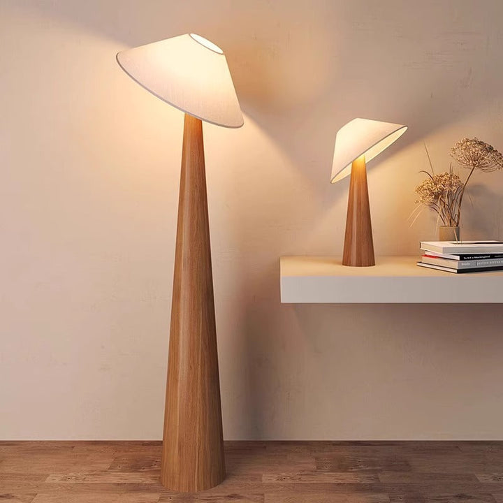 Japandi Floor and Table Lamp – Minimalist Design with Natural Elegance for Relaxing Spaces, Ideal for Living Room and Bedroom 6