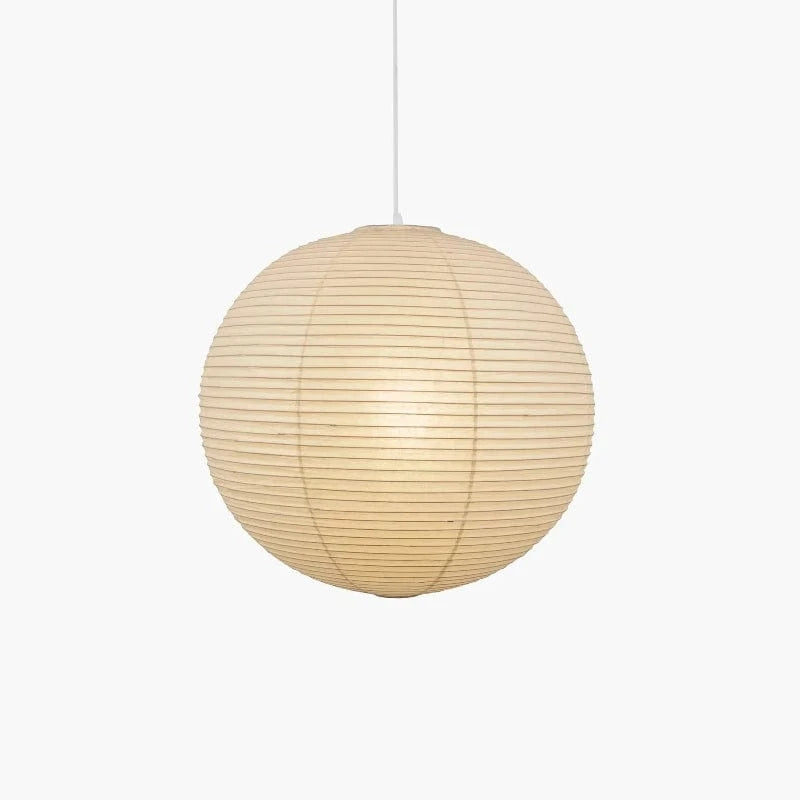 Japandi Pendant Lamp – Elegant Rice Paper Lighting for Cozy Ambiance in Living Room and Bedroom 0