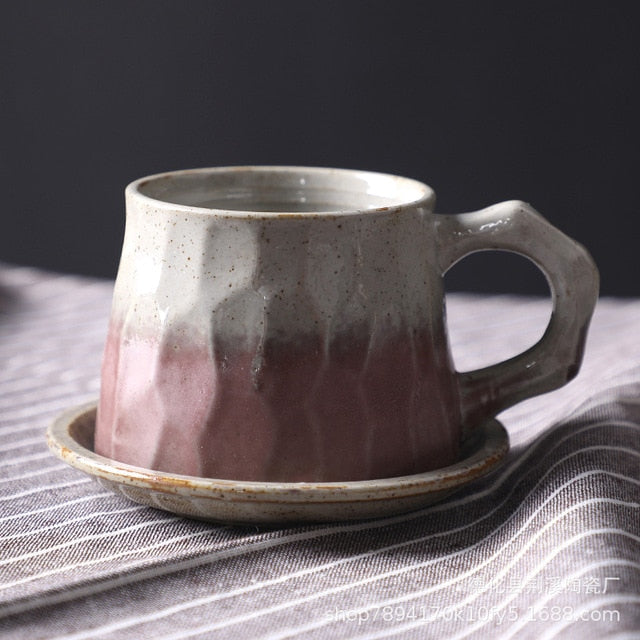 Japanese-Inspired Ceramic Cups and Mugs with Textured Grip – 6 oz Capacity 10