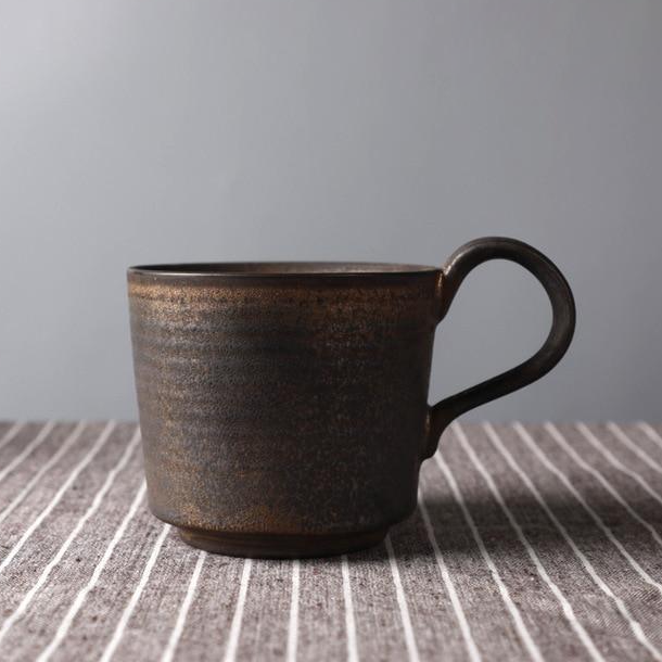 Japanese-Inspired Ceramic Cups and Mugs with Textured Grip – 6 oz Capacity 19