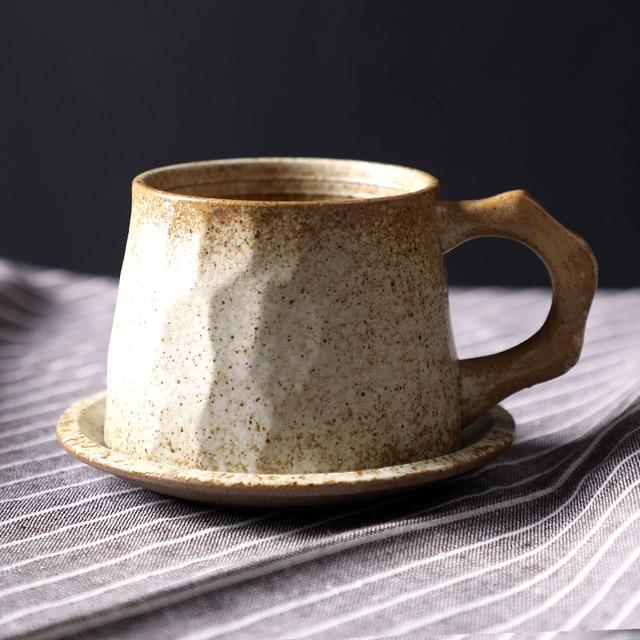 Japanese-Inspired Ceramic Cups and Mugs with Textured Grip – 6 oz Capacity 9
