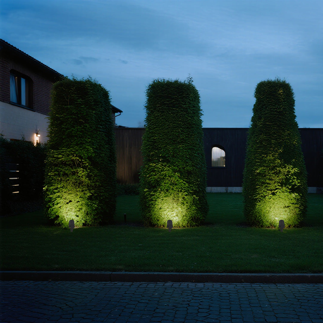 LED Outdoor Spotlight - IP65 Waterproof, Low Voltage Landscape Lighting, Warm White 3000K, 6W to 24W Options 2