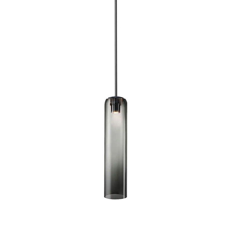 Long Tube Glass Pendant Lighting – Adjustable Height Modern Hanging Lights for Kitchen Island – Multiple Color Options 10