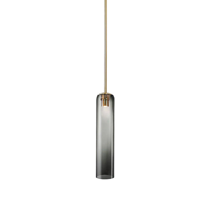 Long Tube Glass Pendant Lighting – Adjustable Height Modern Hanging Lights for Kitchen Island – Multiple Color Options 13