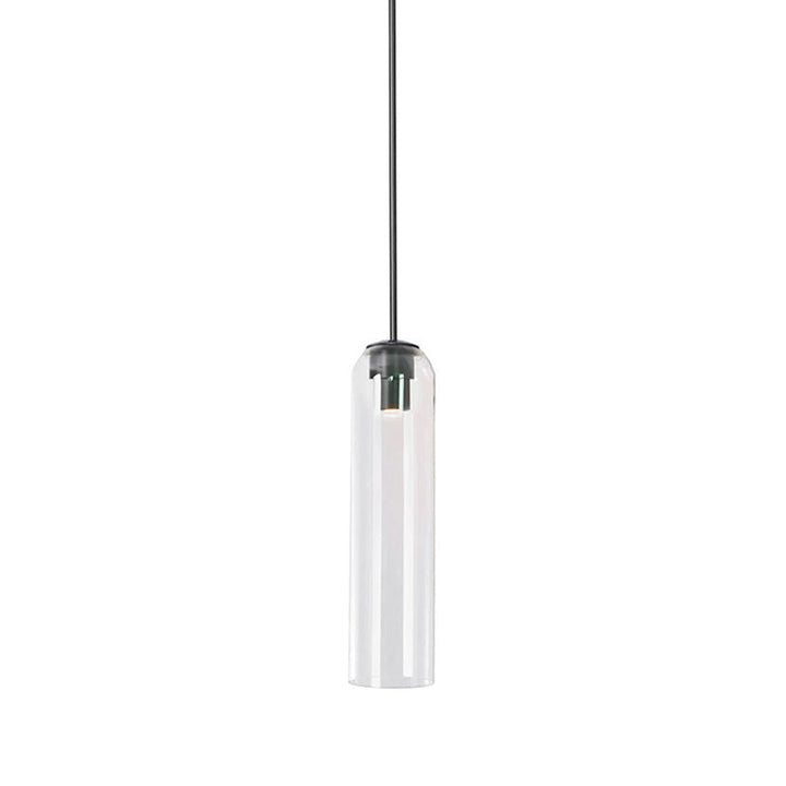 Long Tube Glass Pendant Lighting – Adjustable Height Modern Hanging Lights for Kitchen Island – Multiple Color Options 14