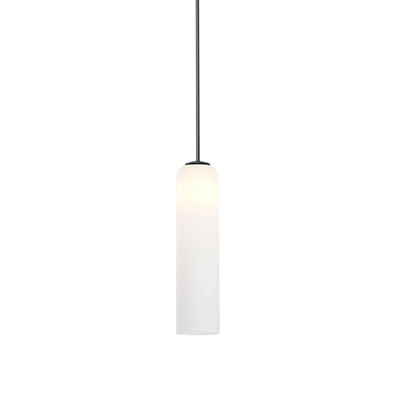 Long Tube Glass Pendant Lighting – Adjustable Height Modern Hanging Lights for Kitchen Island – Multiple Color Options 16