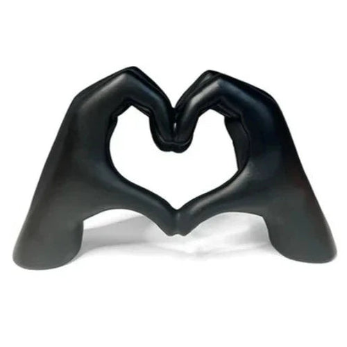 Love You Sculpture – Elegant Resin Home Décor Art Piece for Gift Giving 1
