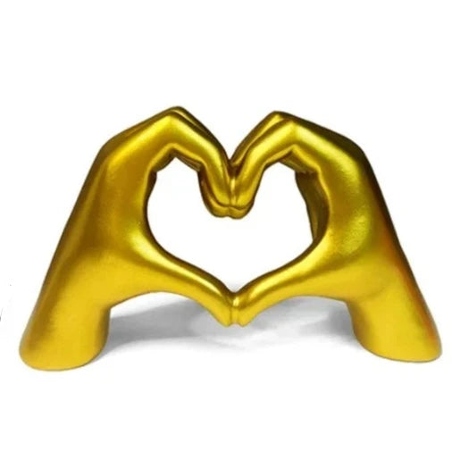 Love You Sculpture – Elegant Resin Home Décor Art Piece for Gift Giving 2