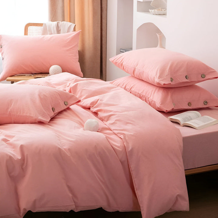 Luxury Breathable Bedding Set with 2 Pillowcases – Soft Cotton Scandinavian Design 2