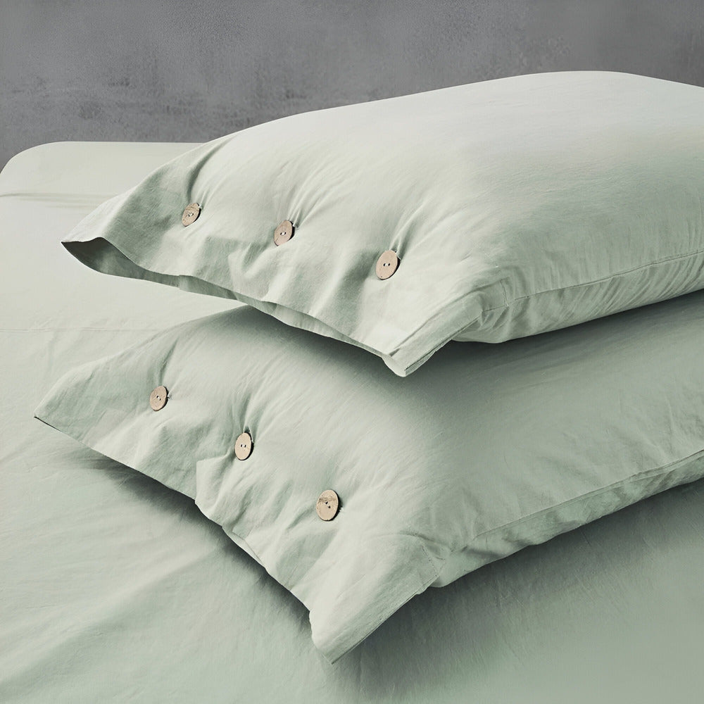 Luxury Breathable Bedding Set with 2 Pillowcases – Soft Cotton Scandinavian Design 3
