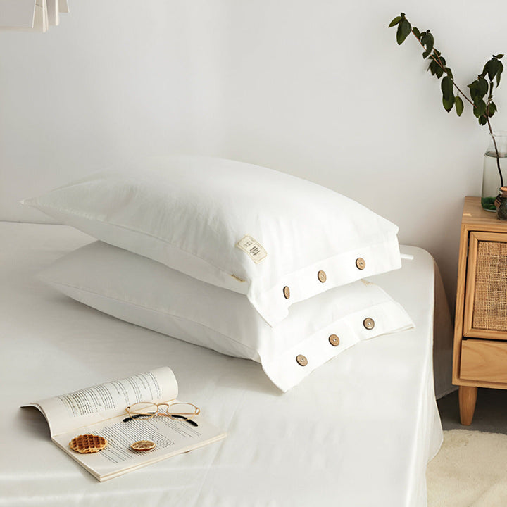 Luxury Breathable Bedding Set with 2 Pillowcases – Soft Cotton Scandinavian Design 5